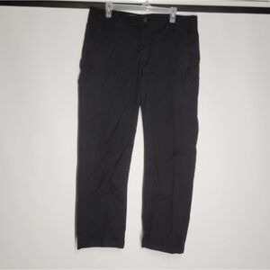 Faded Glory Black Chino Pants with Relaxed Fit